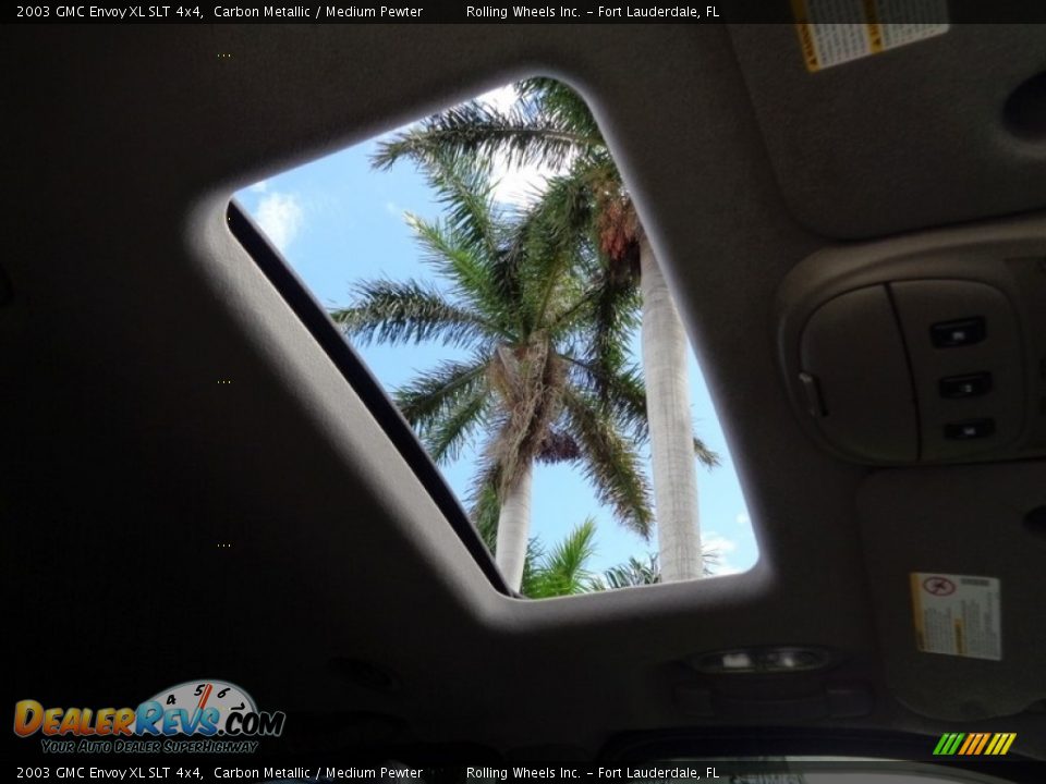 2003 GMC Envoy XL SLT 4x4 Carbon Metallic / Medium Pewter Photo #6