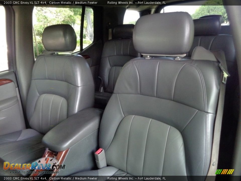 2003 GMC Envoy XL SLT 4x4 Carbon Metallic / Medium Pewter Photo #8