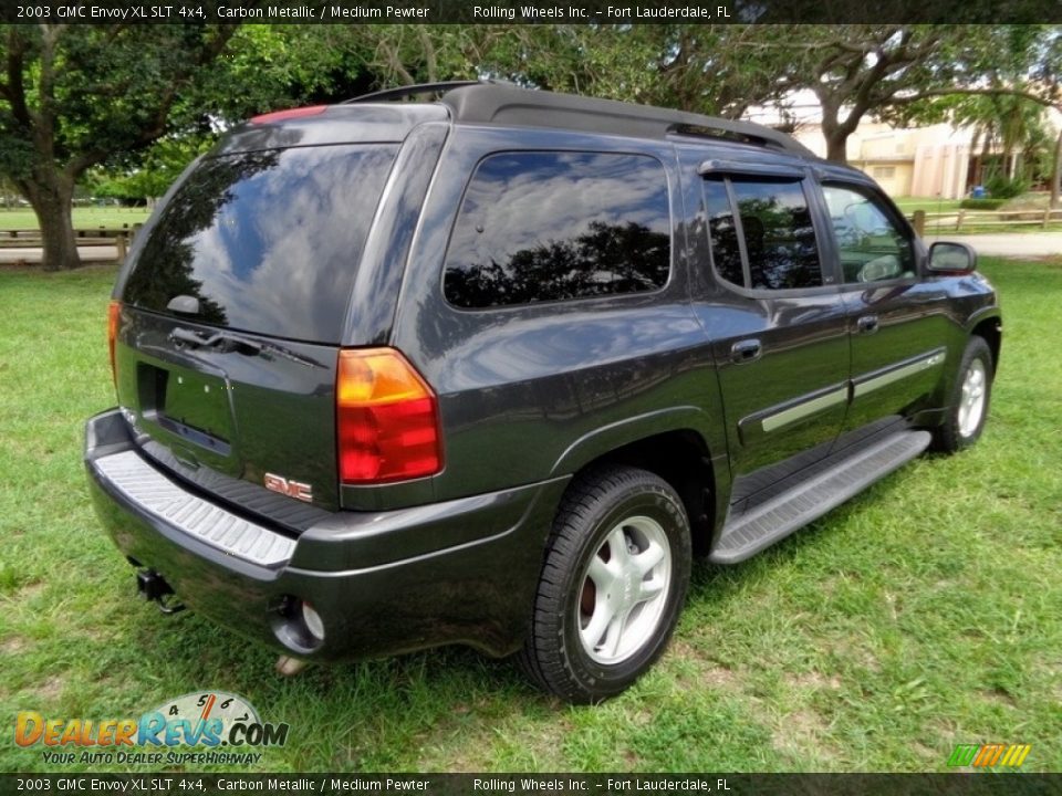 2003 GMC Envoy XL SLT 4x4 Carbon Metallic / Medium Pewter Photo #9