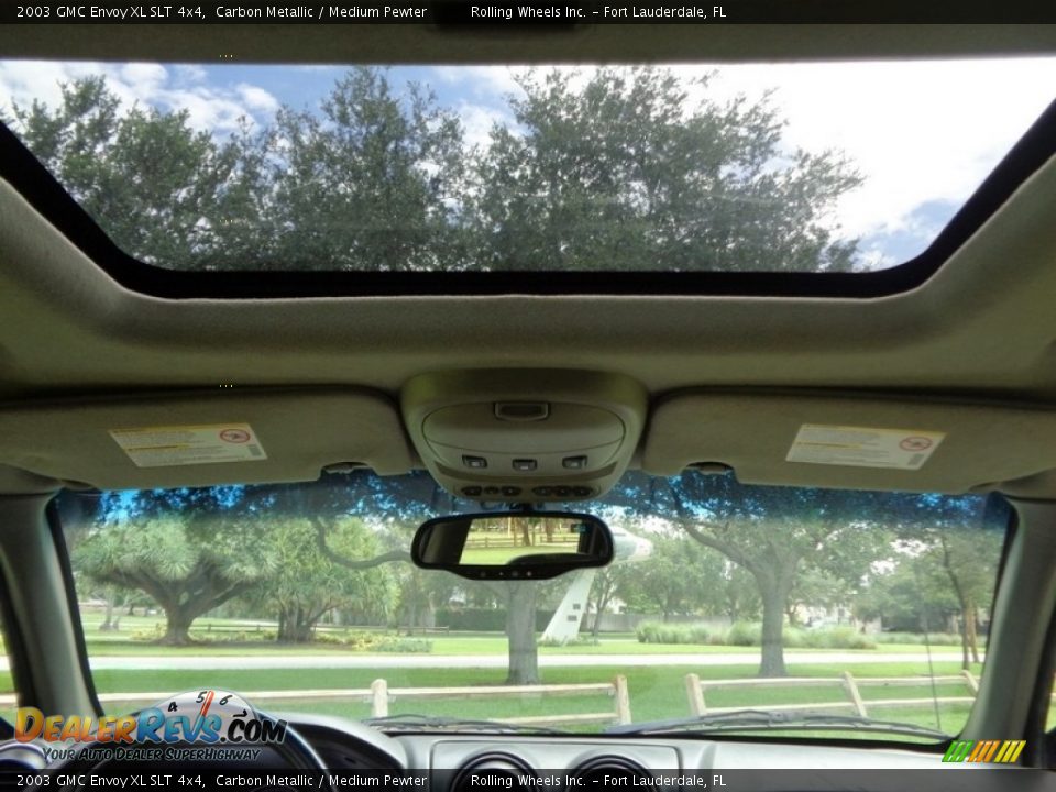 2003 GMC Envoy XL SLT 4x4 Carbon Metallic / Medium Pewter Photo #14