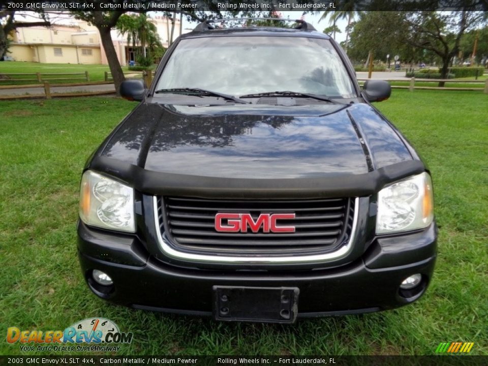 2003 GMC Envoy XL SLT 4x4 Carbon Metallic / Medium Pewter Photo #15
