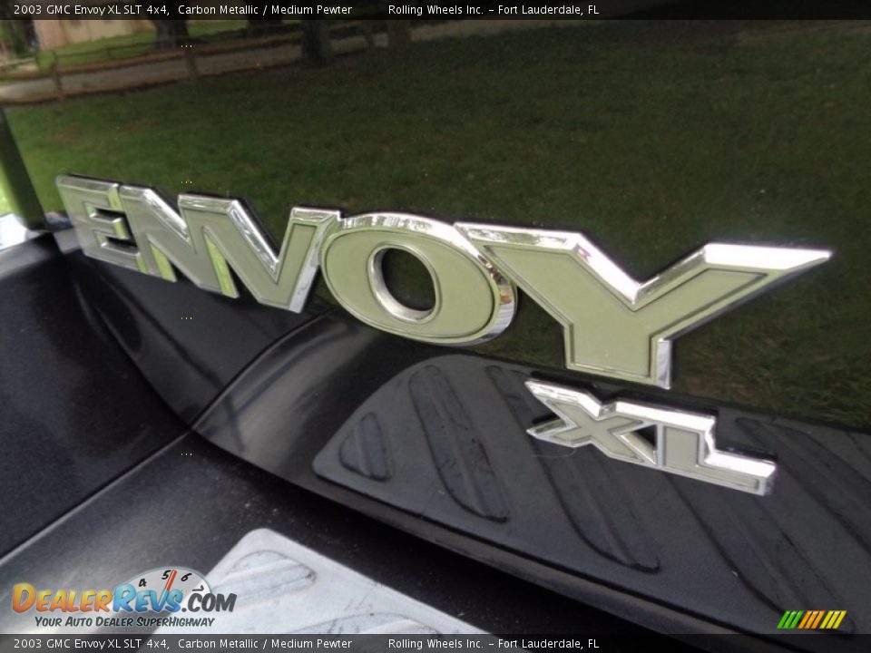 2003 GMC Envoy XL SLT 4x4 Carbon Metallic / Medium Pewter Photo #17