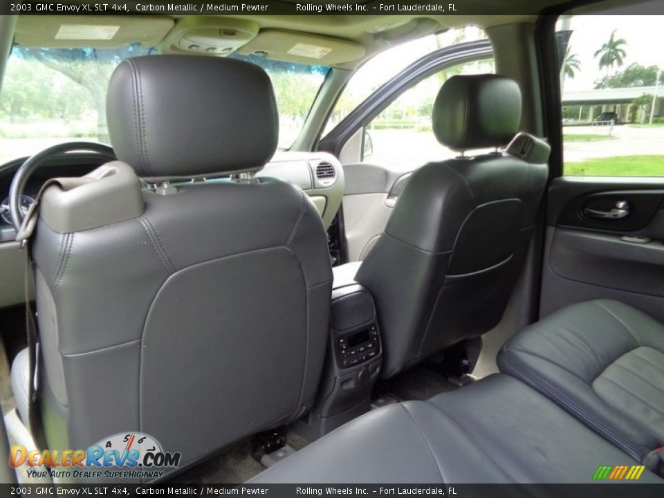 2003 GMC Envoy XL SLT 4x4 Carbon Metallic / Medium Pewter Photo #20