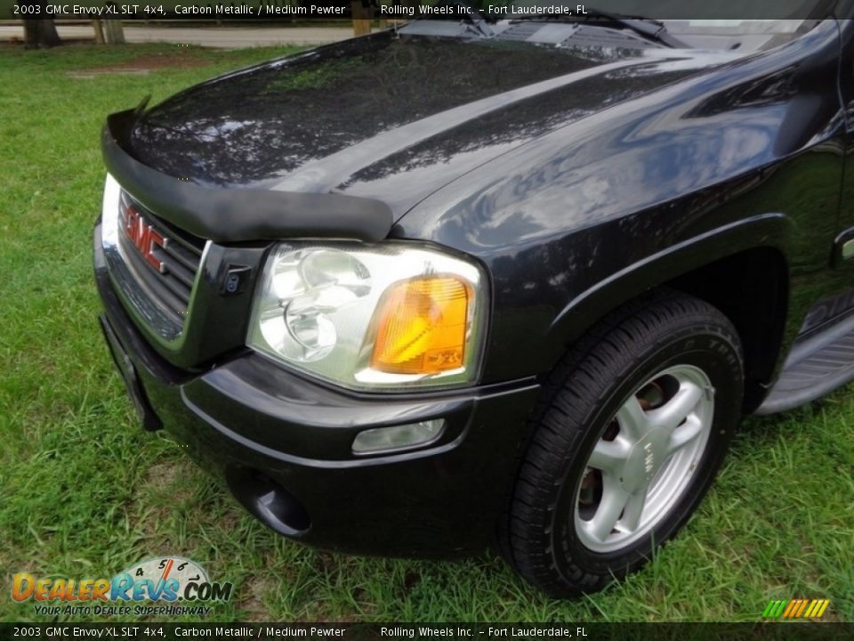 2003 GMC Envoy XL SLT 4x4 Carbon Metallic / Medium Pewter Photo #21