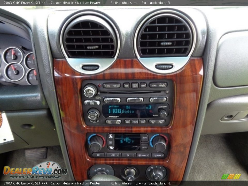 2003 GMC Envoy XL SLT 4x4 Carbon Metallic / Medium Pewter Photo #23