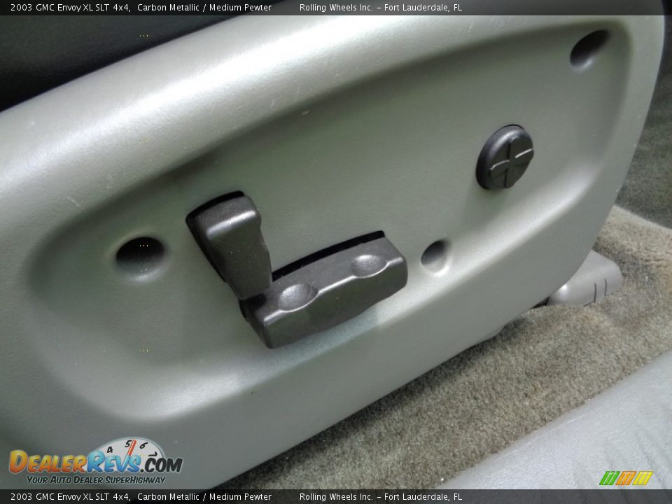 2003 GMC Envoy XL SLT 4x4 Carbon Metallic / Medium Pewter Photo #25
