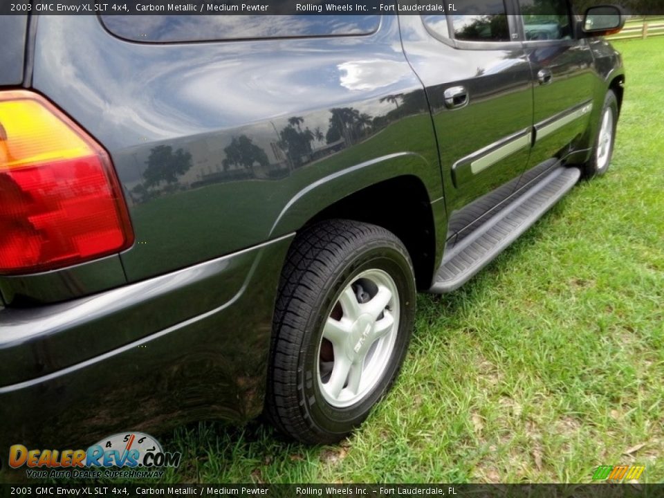 2003 GMC Envoy XL SLT 4x4 Carbon Metallic / Medium Pewter Photo #26