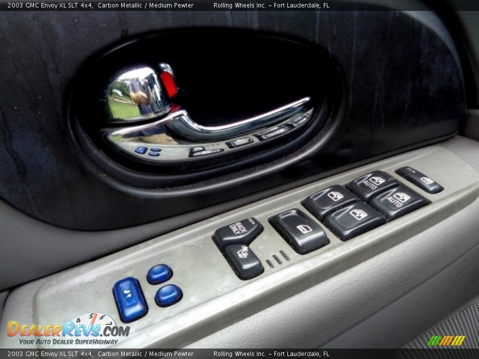2003 GMC Envoy XL SLT 4x4 Carbon Metallic / Medium Pewter Photo #29