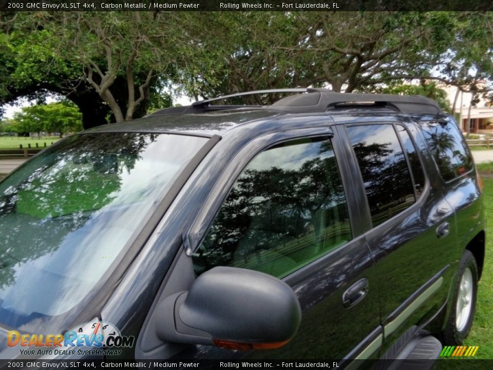 2003 GMC Envoy XL SLT 4x4 Carbon Metallic / Medium Pewter Photo #30