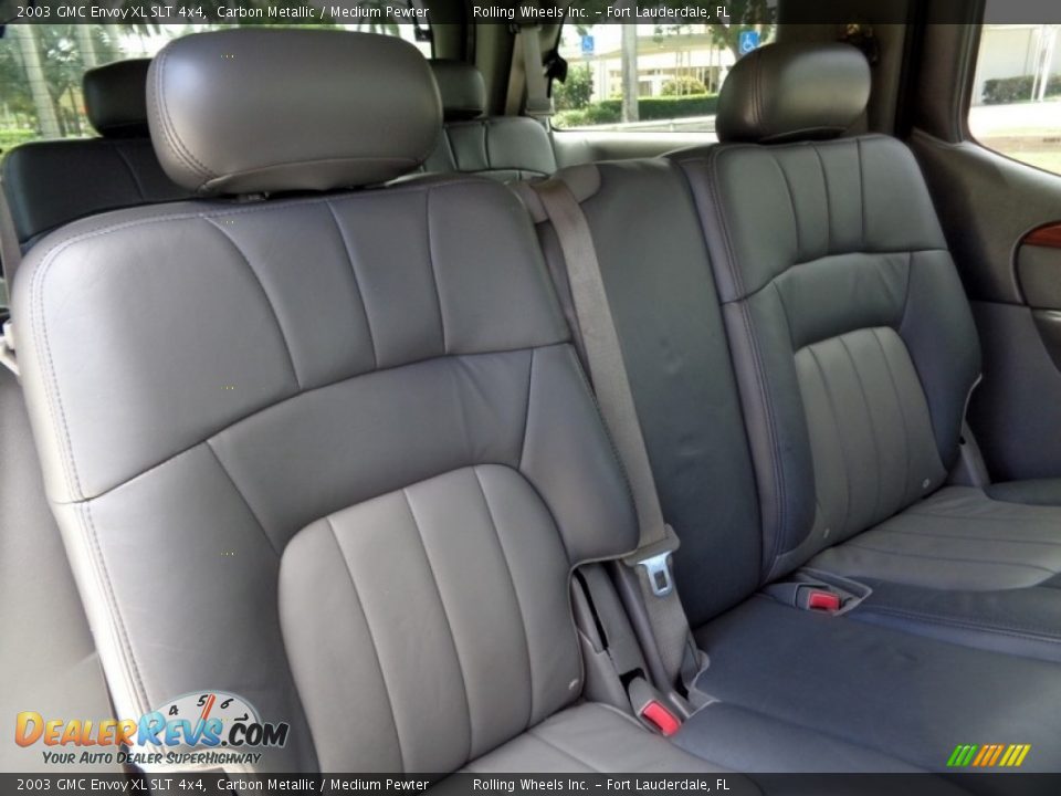 2003 GMC Envoy XL SLT 4x4 Carbon Metallic / Medium Pewter Photo #31