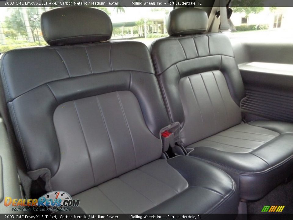2003 GMC Envoy XL SLT 4x4 Carbon Metallic / Medium Pewter Photo #33