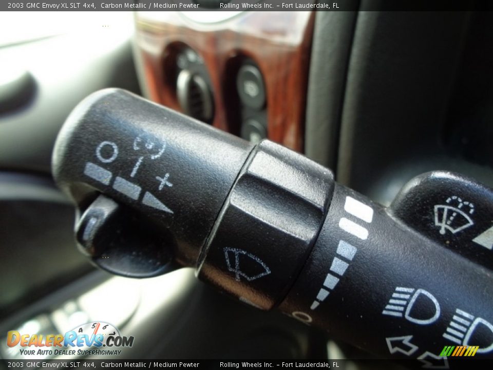 2003 GMC Envoy XL SLT 4x4 Carbon Metallic / Medium Pewter Photo #35