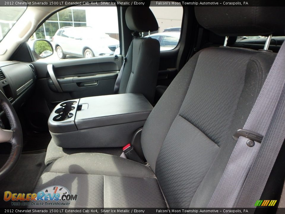 2012 Chevrolet Silverado 1500 LT Extended Cab 4x4 Silver Ice Metallic / Ebony Photo #2