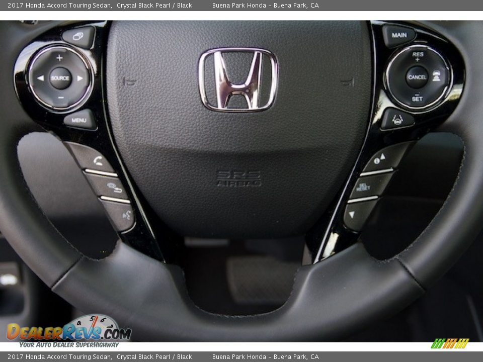 2017 Honda Accord Touring Sedan Steering Wheel Photo #16