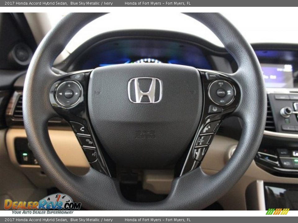 2017 Honda Accord Hybrid Sedan Steering Wheel Photo #12