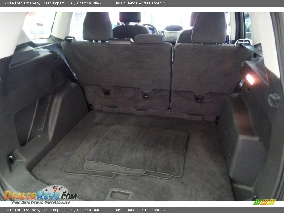 2014 Ford Escape S Deep Impact Blue / Charcoal Black Photo #29