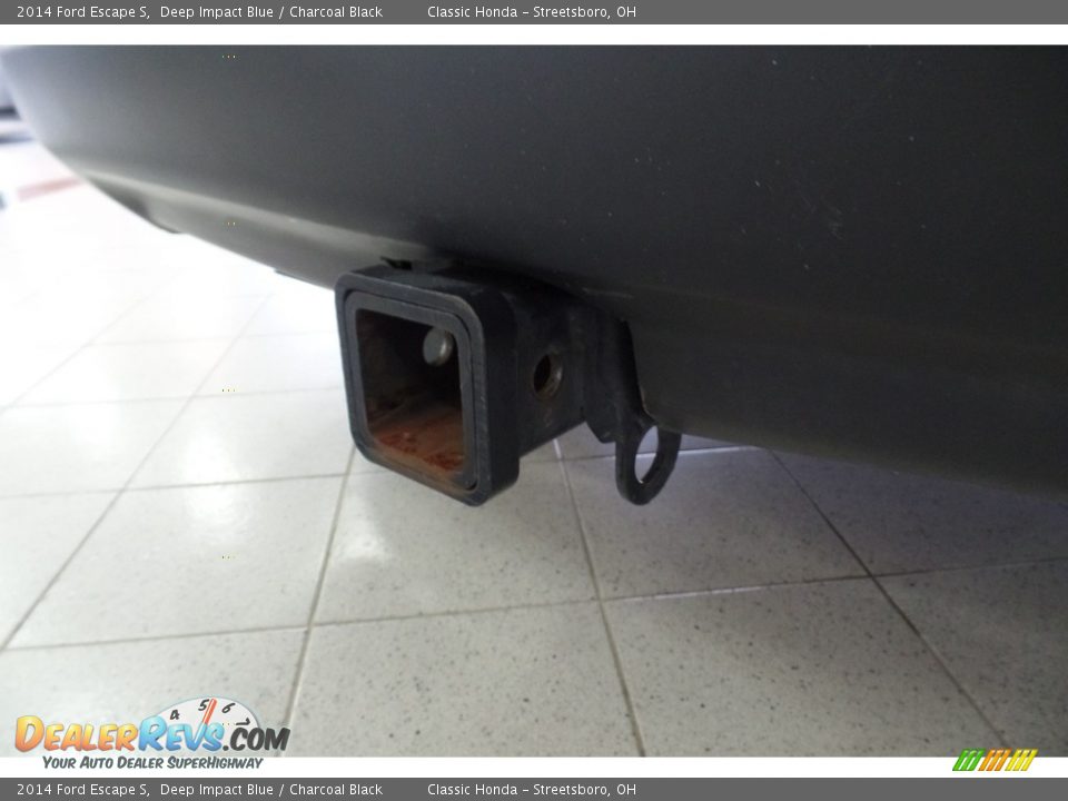 2014 Ford Escape S Deep Impact Blue / Charcoal Black Photo #30