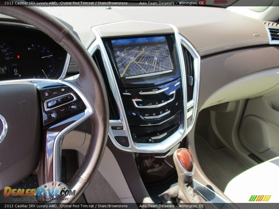 2013 Cadillac SRX Luxury AWD Crystal Red Tintcoat / Shale/Brownstone Photo #15