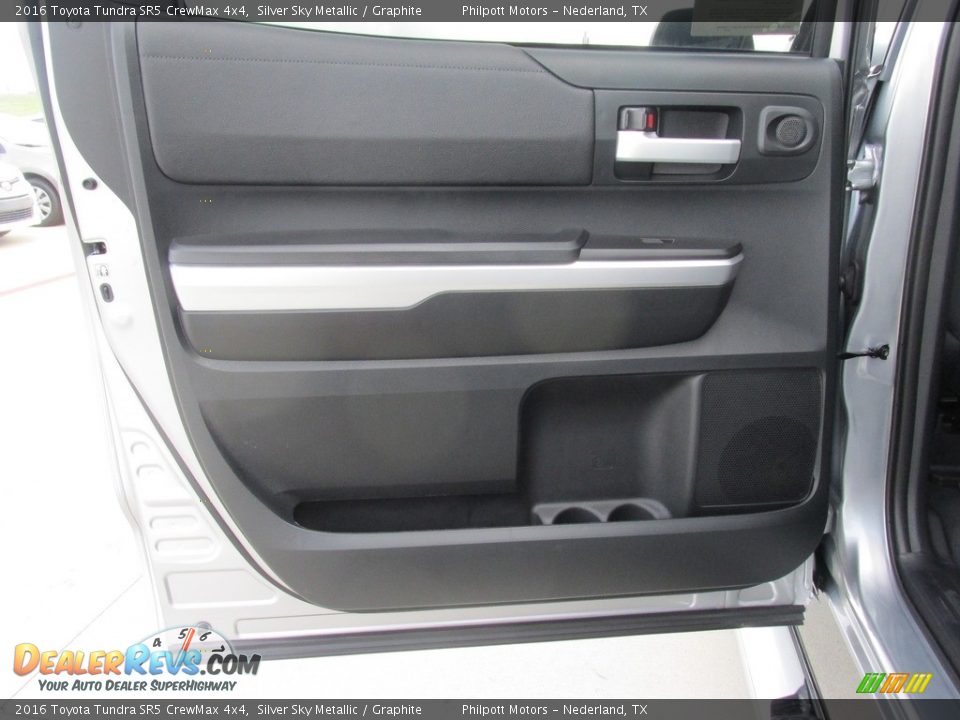 2016 Toyota Tundra SR5 CrewMax 4x4 Silver Sky Metallic / Graphite Photo #20