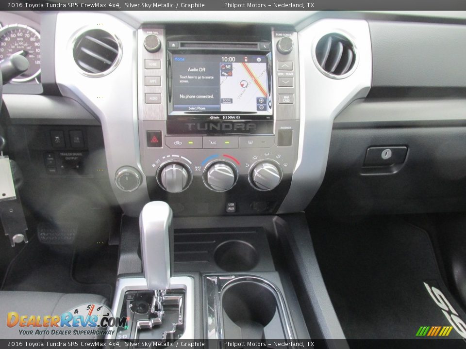 2016 Toyota Tundra SR5 CrewMax 4x4 Silver Sky Metallic / Graphite Photo #27