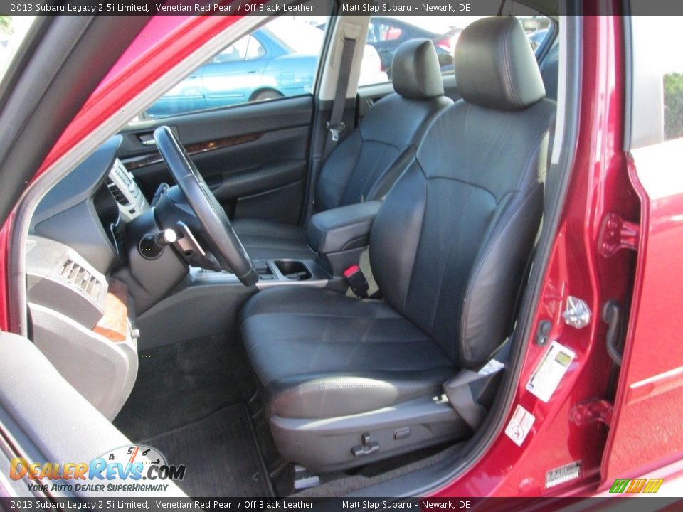 2013 Subaru Legacy 2.5i Limited Venetian Red Pearl / Off Black Leather Photo #14