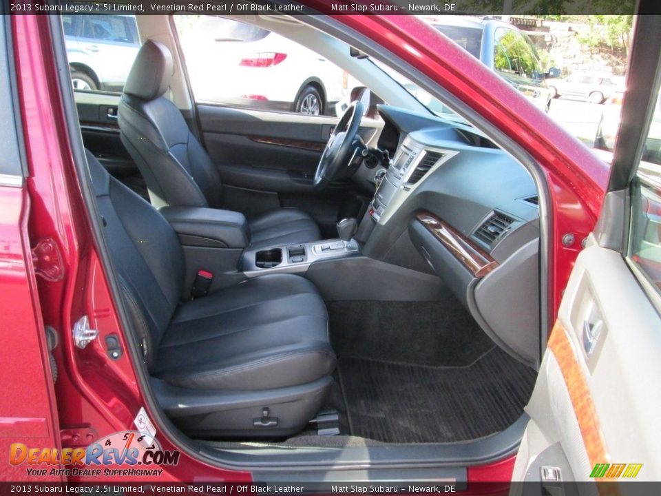 2013 Subaru Legacy 2.5i Limited Venetian Red Pearl / Off Black Leather Photo #16