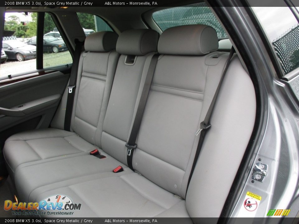 2008 BMW X5 3.0si Space Grey Metallic / Grey Photo #13