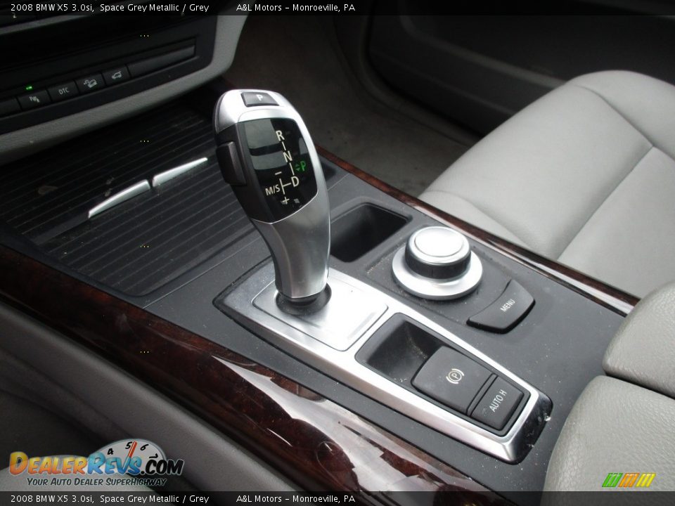 2008 BMW X5 3.0si Space Grey Metallic / Grey Photo #15