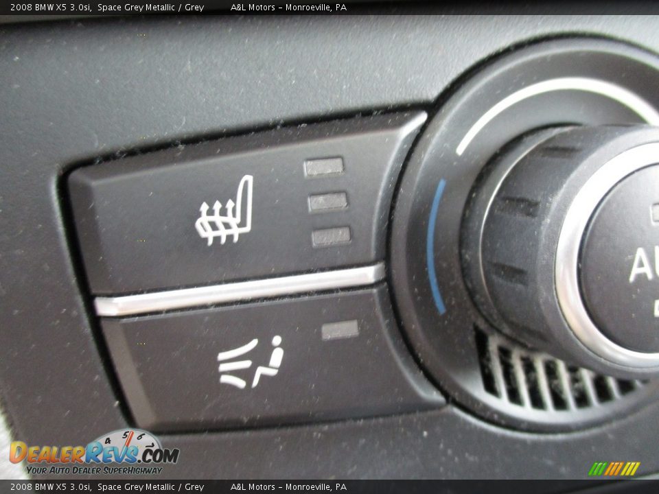 2008 BMW X5 3.0si Space Grey Metallic / Grey Photo #18