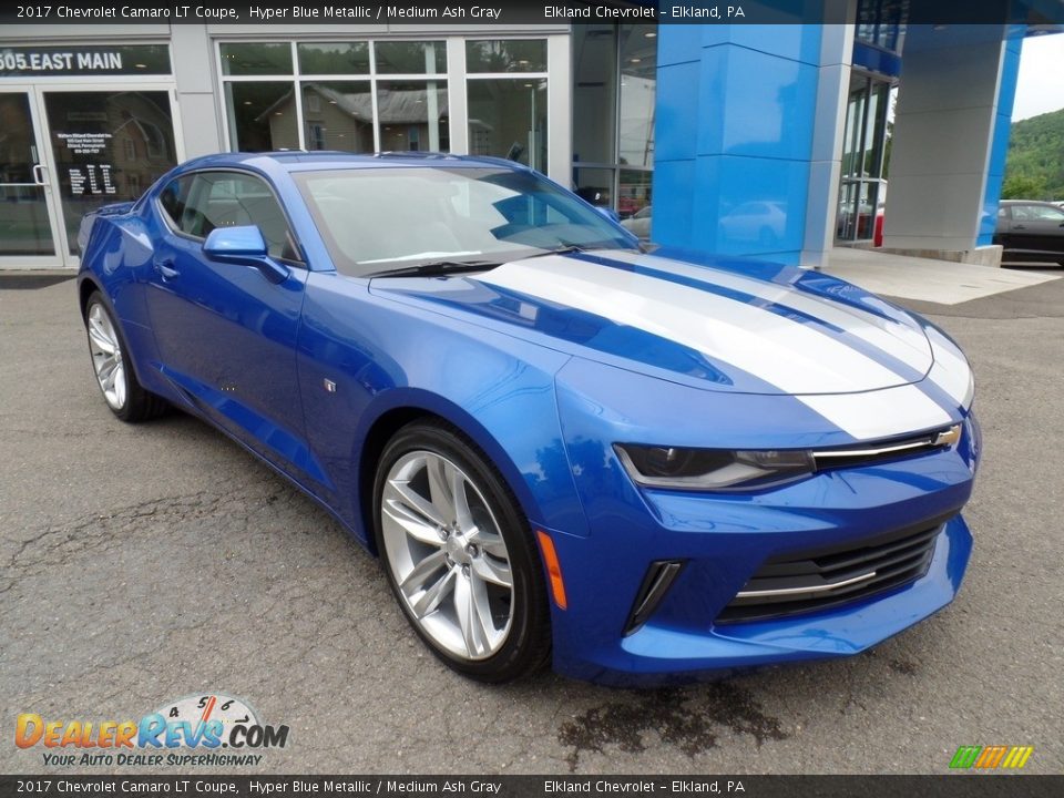 Hyper Blue Metallic 2017 Chevrolet Camaro LT Coupe Photo #3