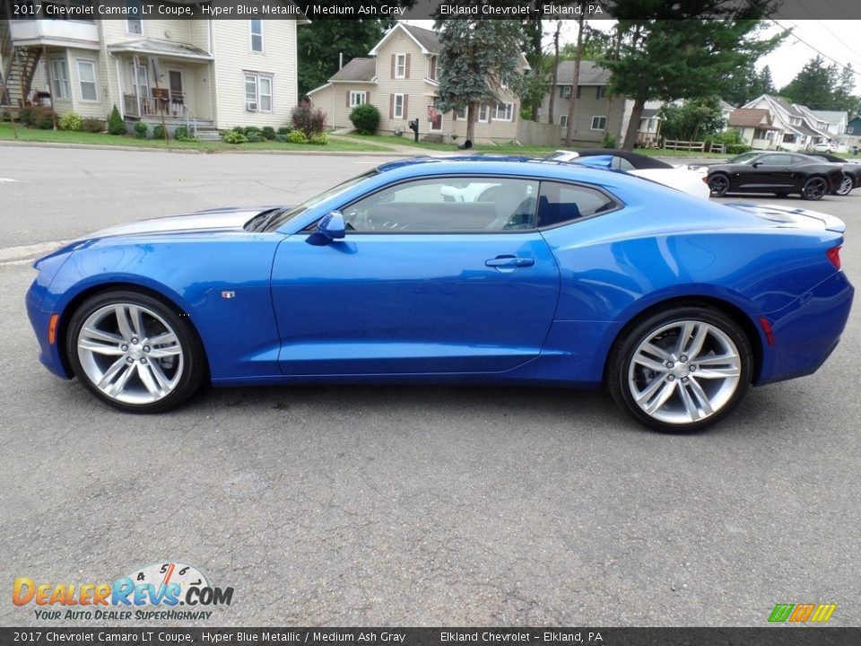 Hyper Blue Metallic 2017 Chevrolet Camaro LT Coupe Photo #8