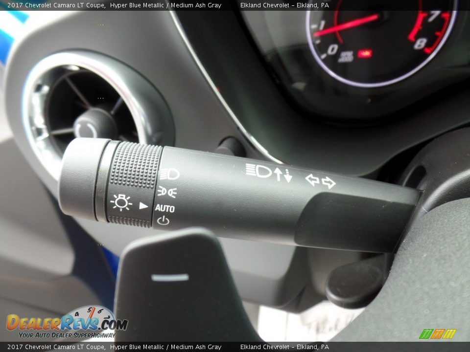 2017 Chevrolet Camaro LT Coupe Hyper Blue Metallic / Medium Ash Gray Photo #20