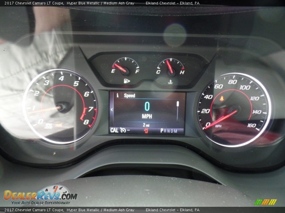 2017 Chevrolet Camaro LT Coupe Gauges Photo #21