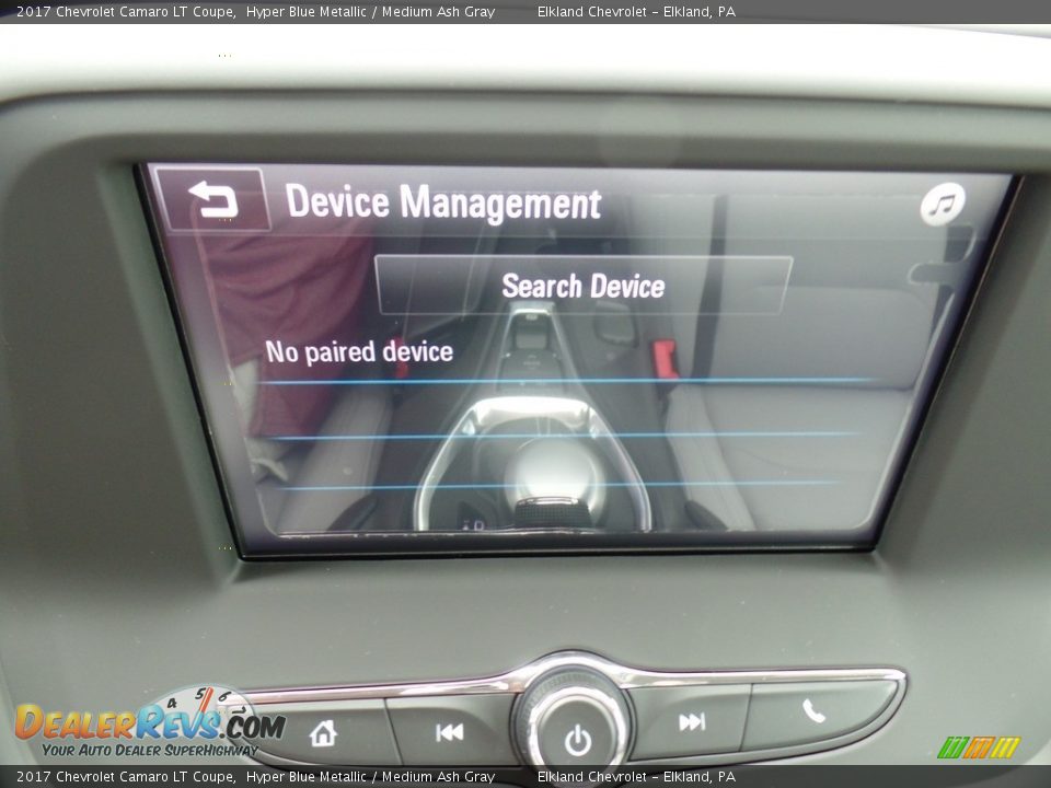 2017 Chevrolet Camaro LT Coupe Hyper Blue Metallic / Medium Ash Gray Photo #26