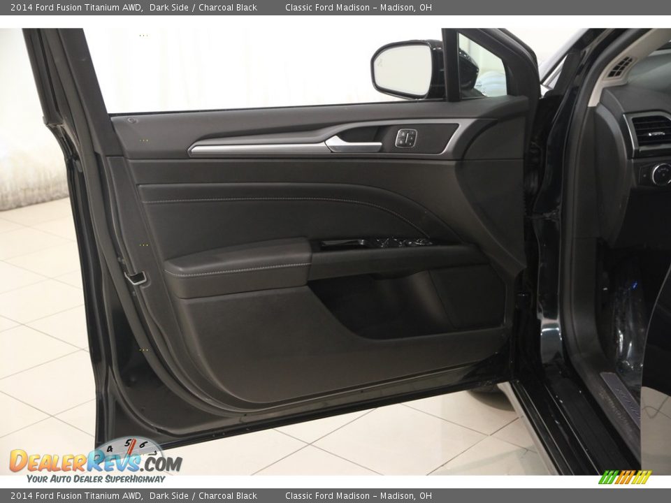 2014 Ford Fusion Titanium AWD Dark Side / Charcoal Black Photo #4