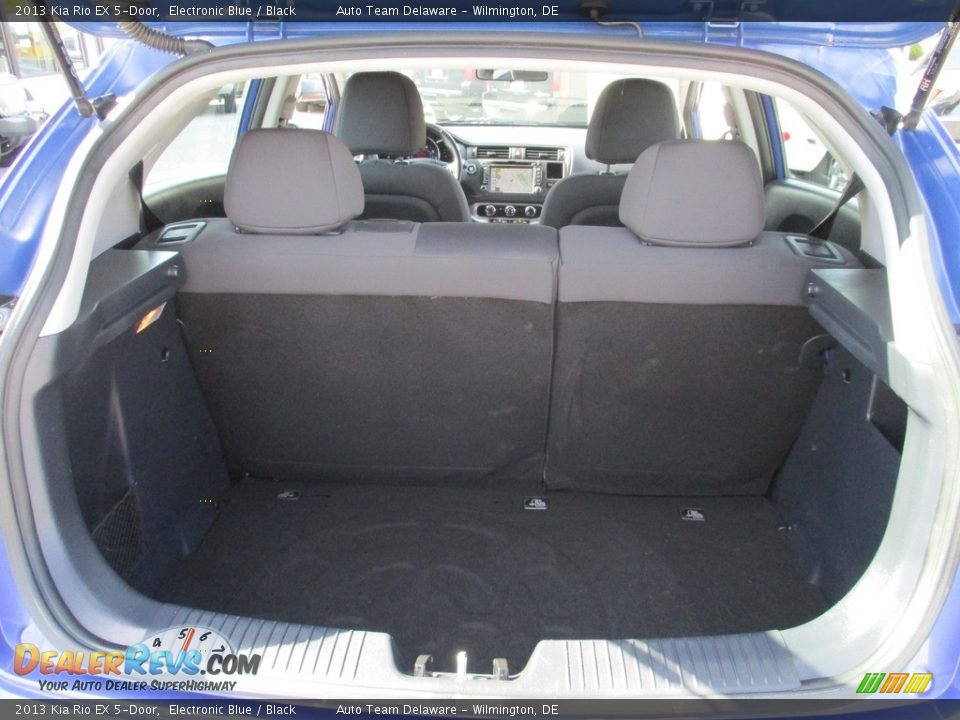 2013 Kia Rio EX 5-Door Electronic Blue / Black Photo #22