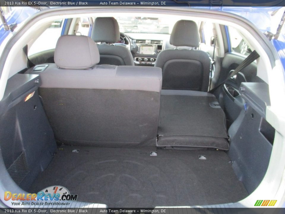2013 Kia Rio EX 5-Door Electronic Blue / Black Photo #23