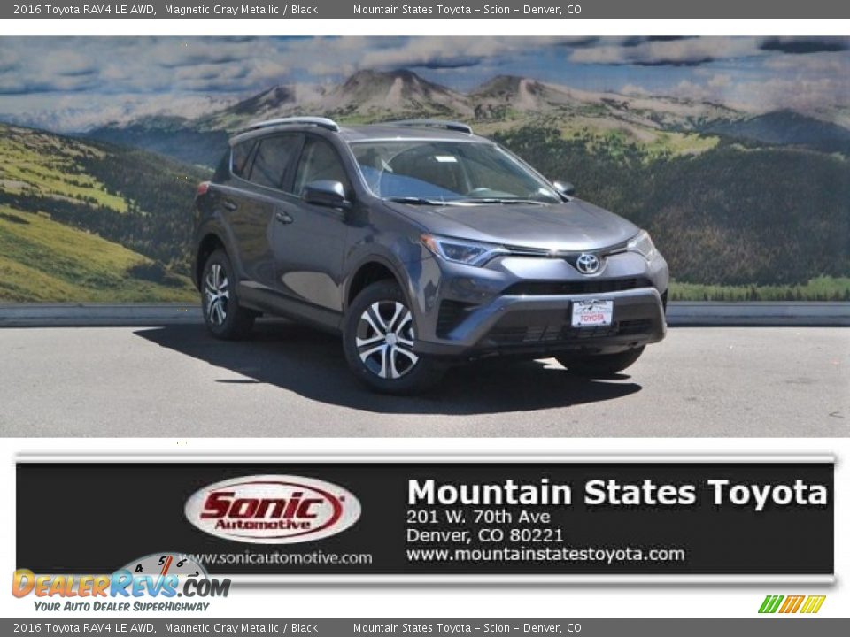 2016 Toyota RAV4 LE AWD Magnetic Gray Metallic / Black Photo #1