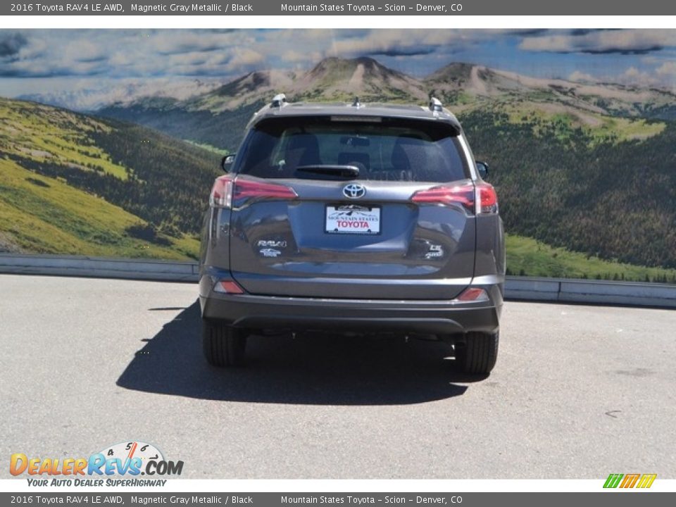 2016 Toyota RAV4 LE AWD Magnetic Gray Metallic / Black Photo #4