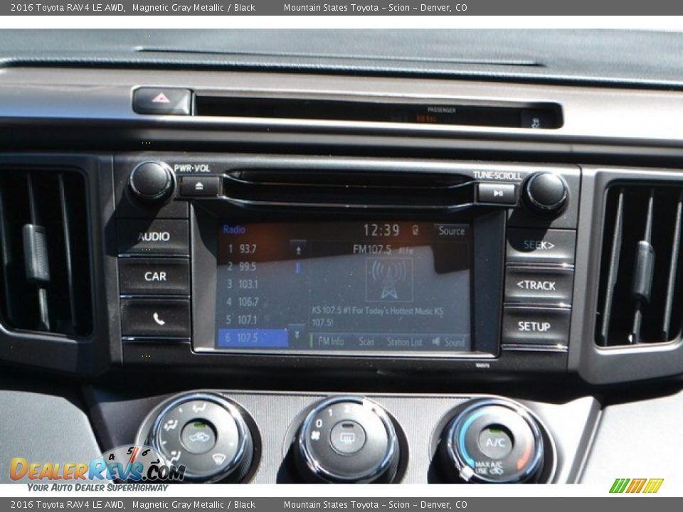 2016 Toyota RAV4 LE AWD Magnetic Gray Metallic / Black Photo #6