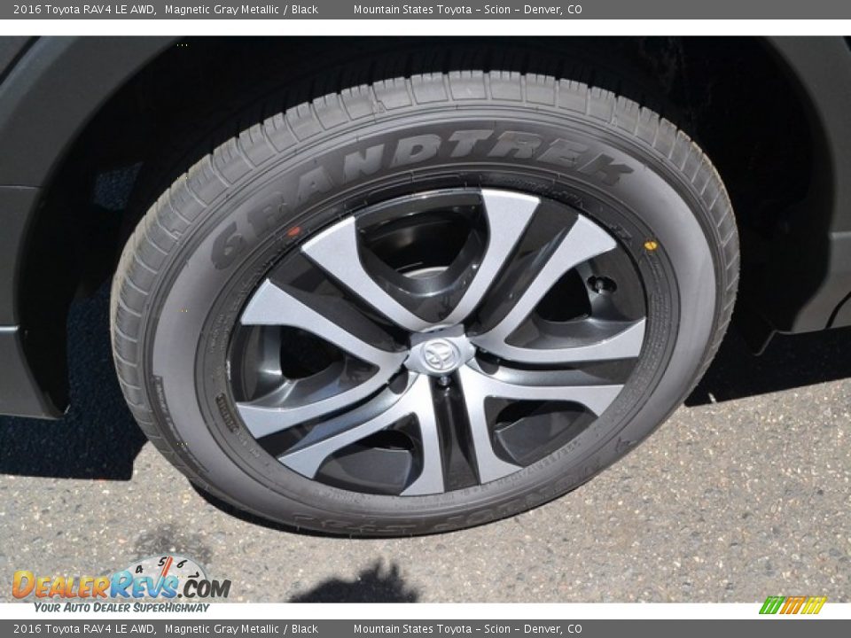 2016 Toyota RAV4 LE AWD Magnetic Gray Metallic / Black Photo #9