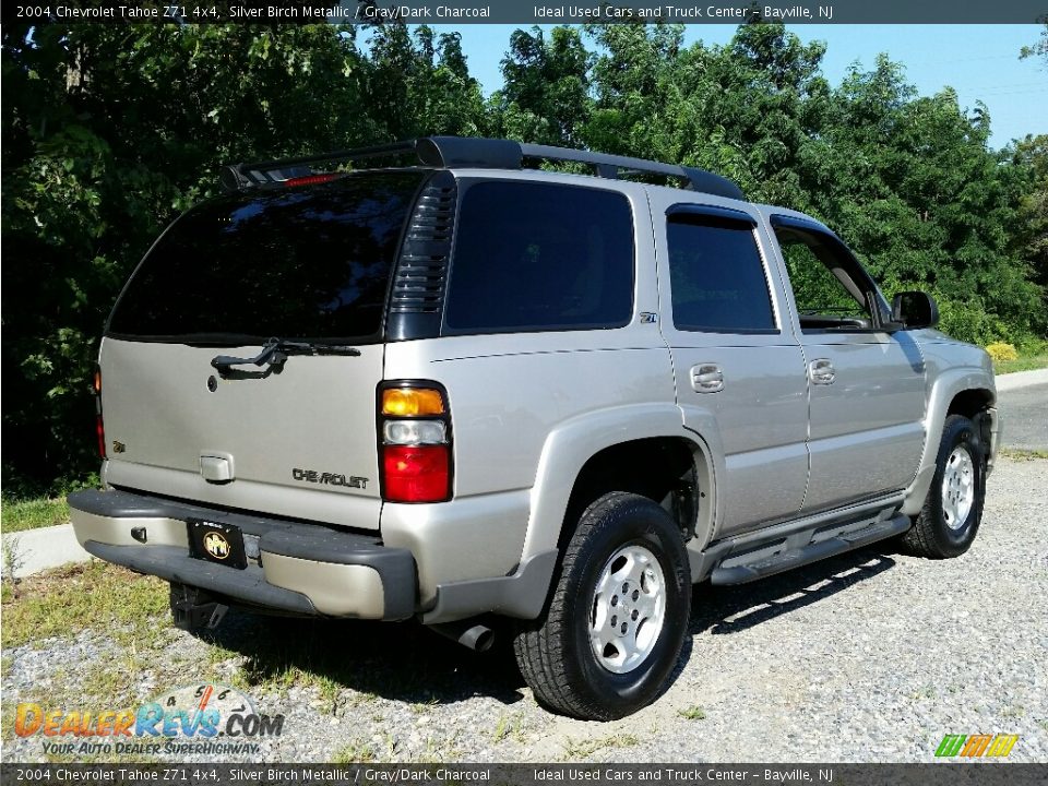 2004 Chevrolet Tahoe Z71 4x4 Silver Birch Metallic / Gray/Dark Charcoal Photo #6