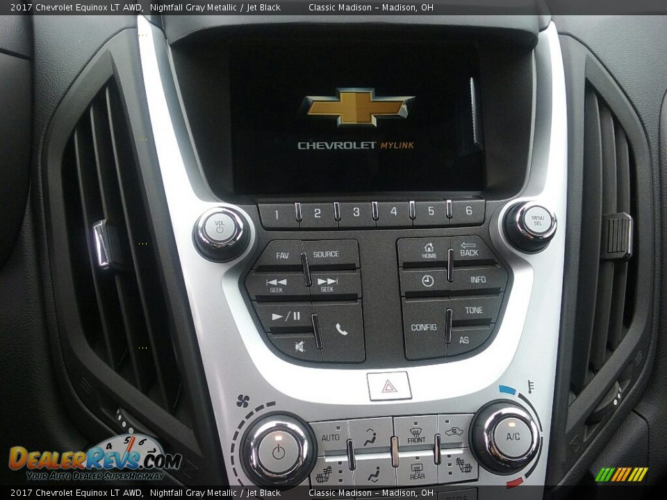 2017 Chevrolet Equinox LT AWD Nightfall Gray Metallic / Jet Black Photo #6