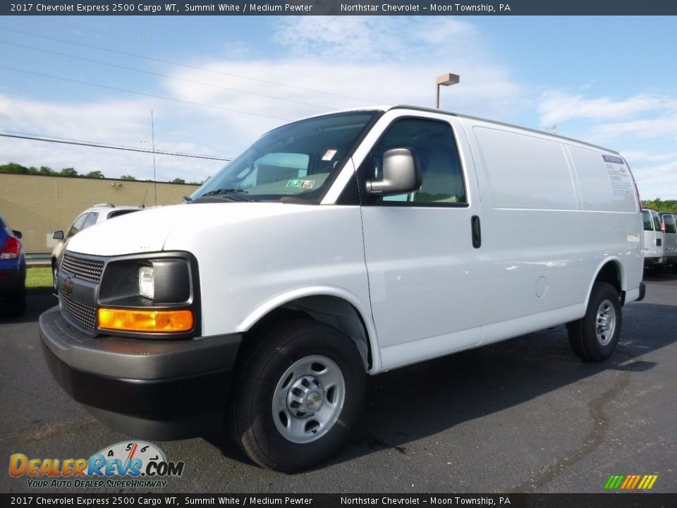 2017 Chevrolet Express 2500 Cargo WT Summit White / Medium Pewter Photo #1
