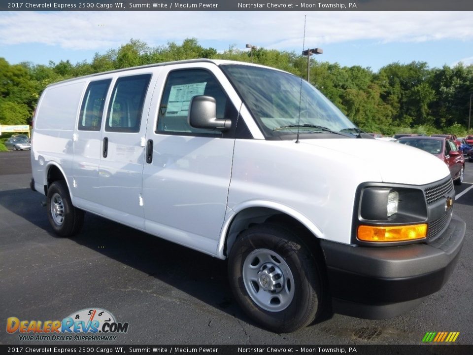 2017 Chevrolet Express 2500 Cargo WT Summit White / Medium Pewter Photo #3