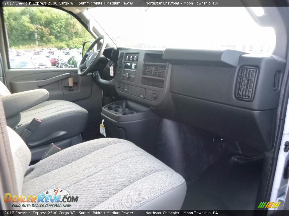 2017 Chevrolet Express 2500 Cargo WT Summit White / Medium Pewter Photo #5