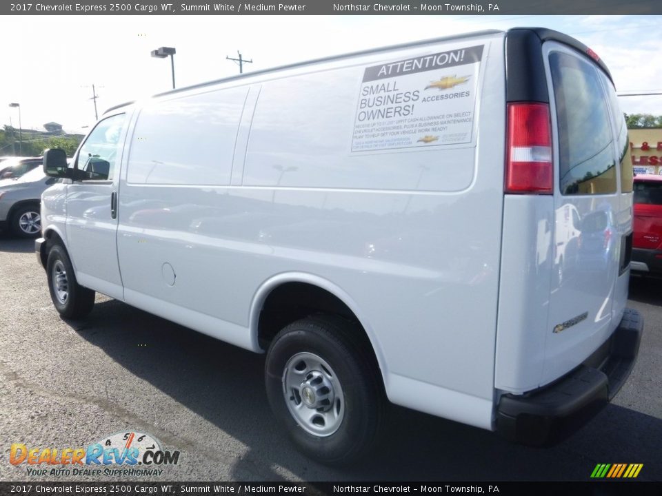 2017 Chevrolet Express 2500 Cargo WT Summit White / Medium Pewter Photo #10