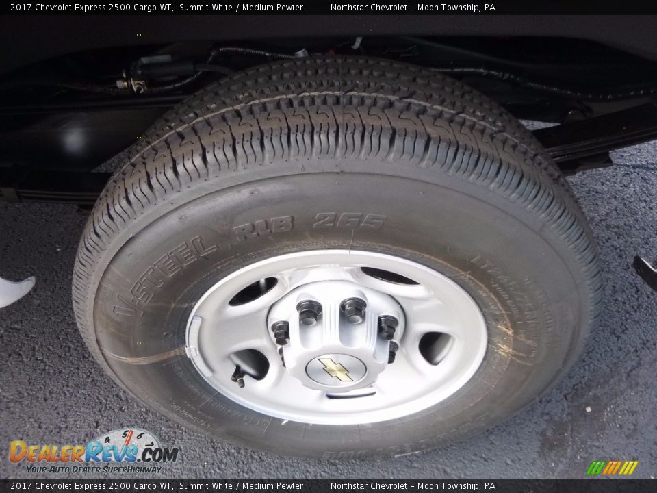 2017 Chevrolet Express 2500 Cargo WT Summit White / Medium Pewter Photo #12