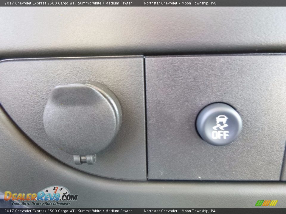 2017 Chevrolet Express 2500 Cargo WT Summit White / Medium Pewter Photo #17