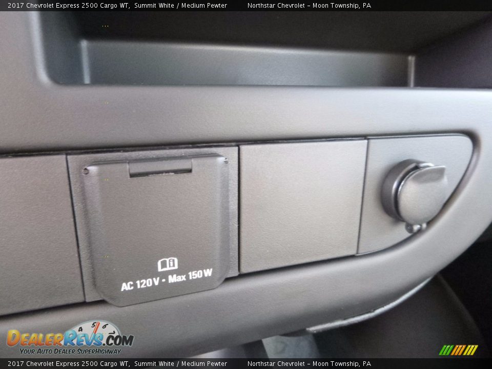 2017 Chevrolet Express 2500 Cargo WT Summit White / Medium Pewter Photo #18